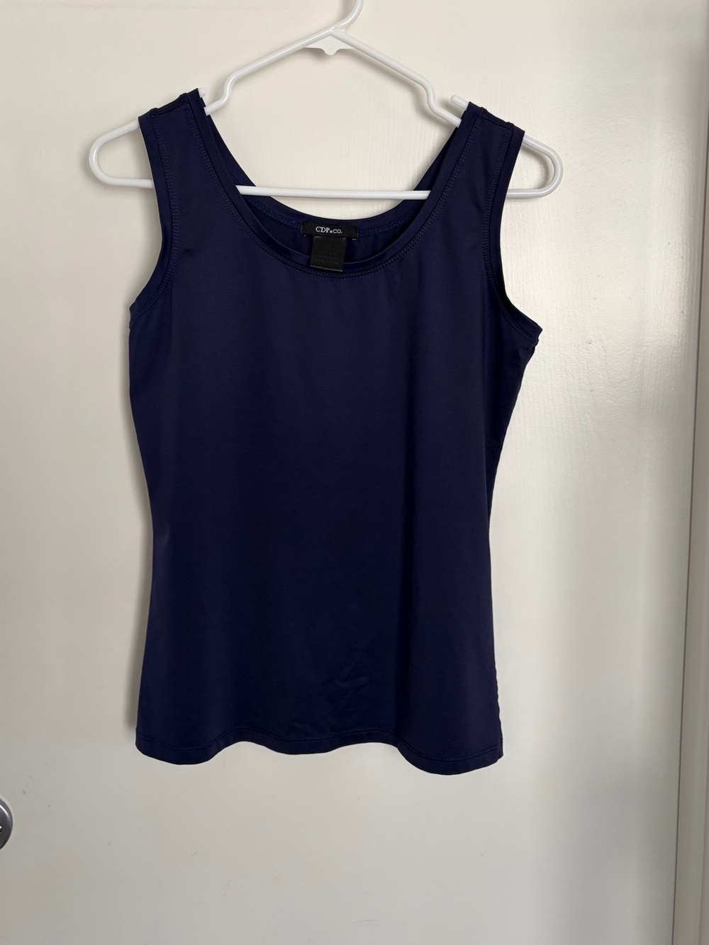 CDP&Co Dark Purple Career Top Layering Liner Sz M
